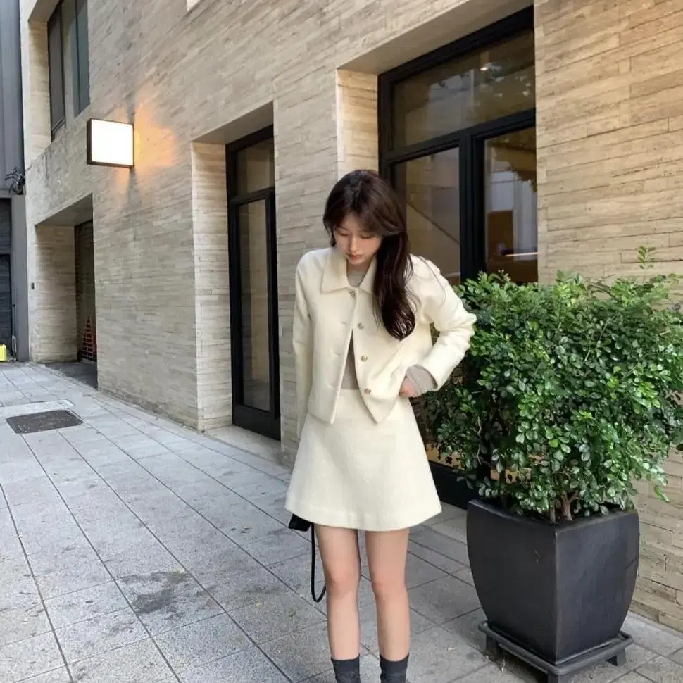 르플레인 케이트 자켓 아이보리 택달린 새상품Kate jacket