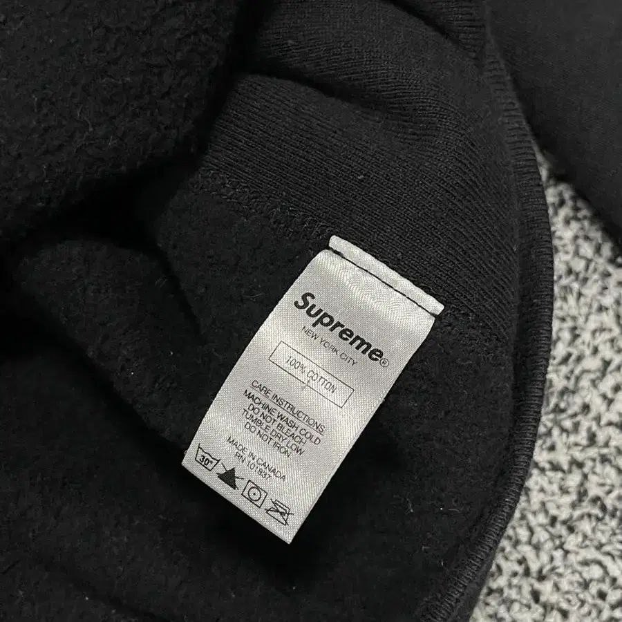 [SALE] Supreme 슈프림 15fw 박스로고 크루넥 L size