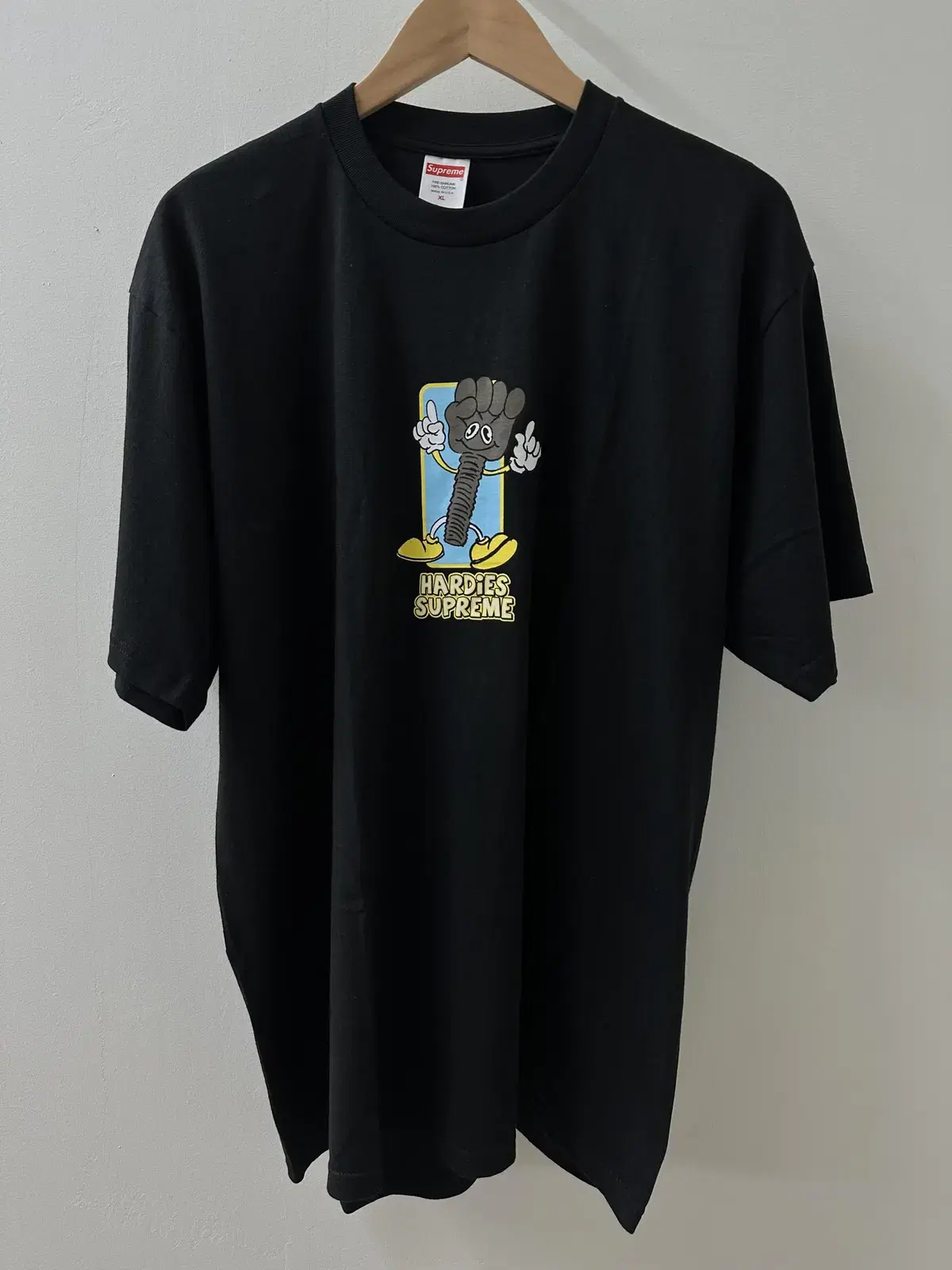 Supreme x Hardys Bolt T-Shirt Black