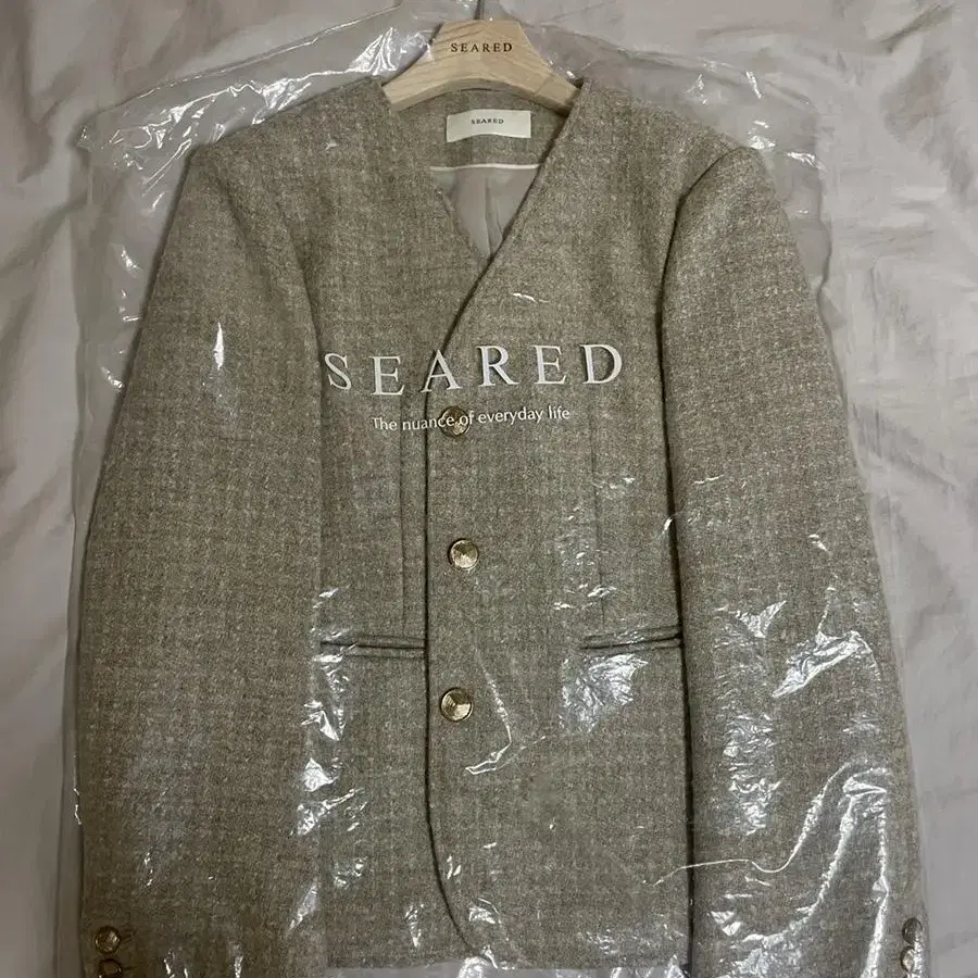 시어드 etoile tweed jacket 에뚜왈 트위드 자켓