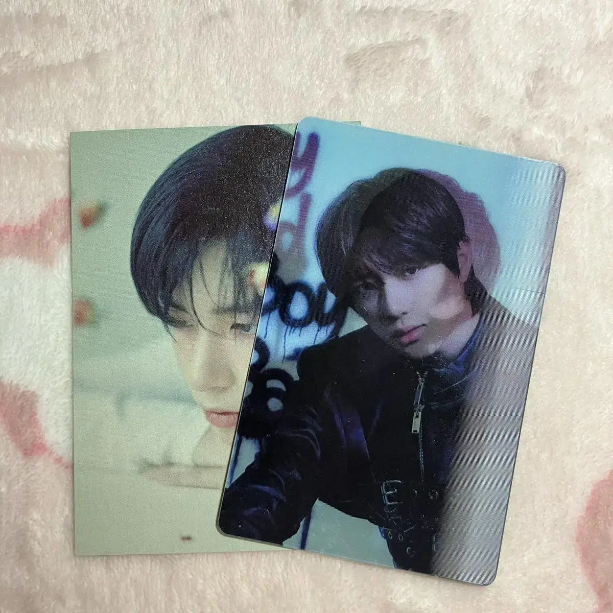 Gibi Gibi beomgyu lenticular taehyun Postcard