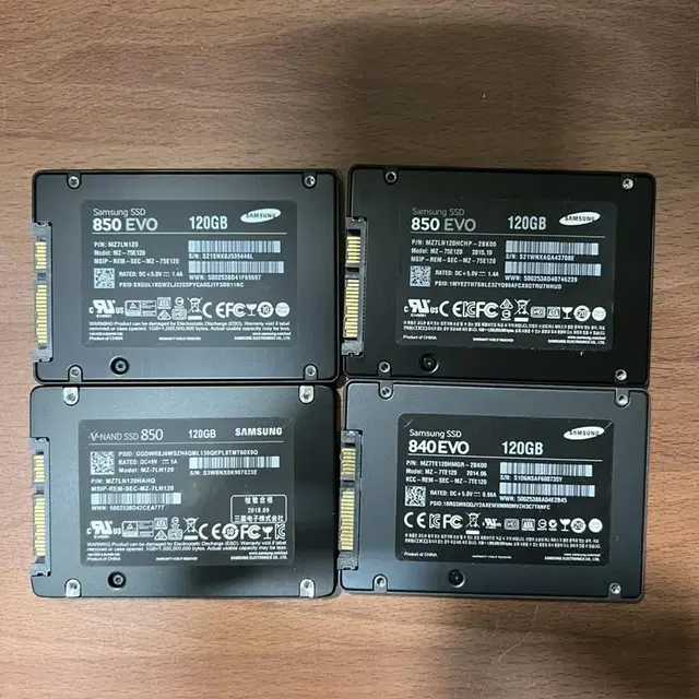 삼성 ssd 120, 128 팝니다.