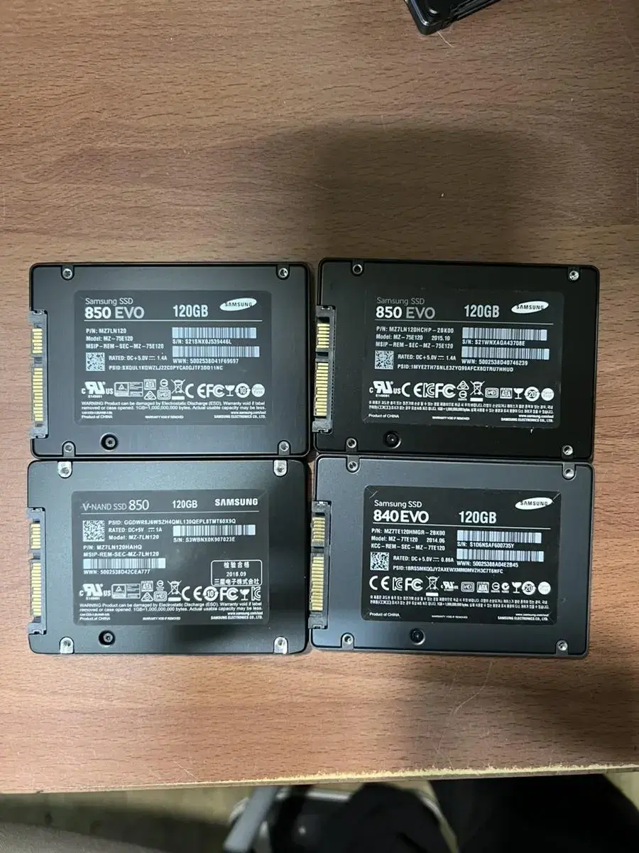 삼성 ssd 120, 128 팝니다.