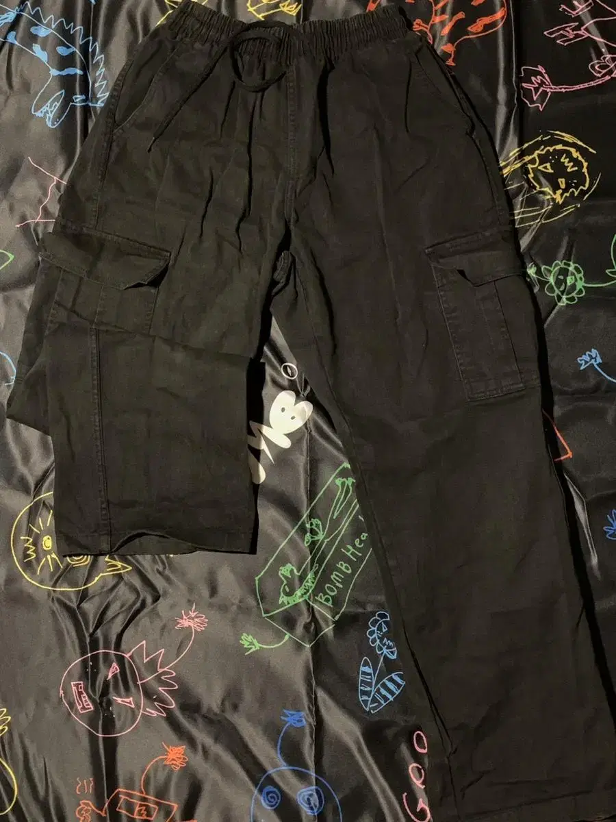 Take-ease Stone Wide Cargo Pants