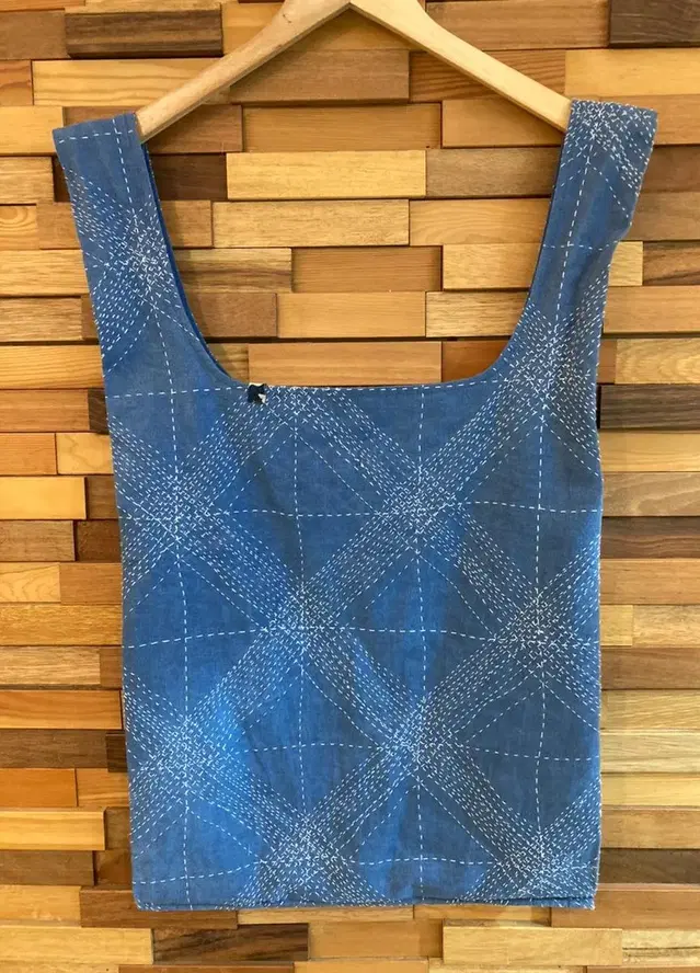 Visvim 비즈빔 - ict Market Bag (L) Sashiko