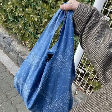 Visvim 비즈빔 - ict Market Bag (L) Sashiko | 브랜드 중고거래