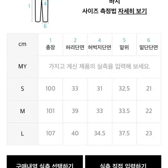 RDVZ 스티치 포인트 데님 팬츠 L