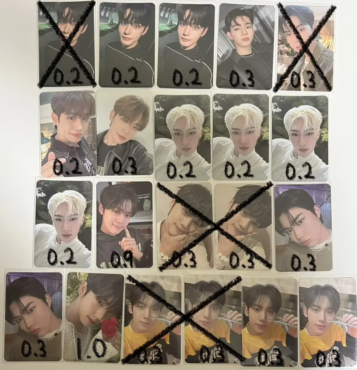 Zerobaseone zb1 Alpho album photocard WTS