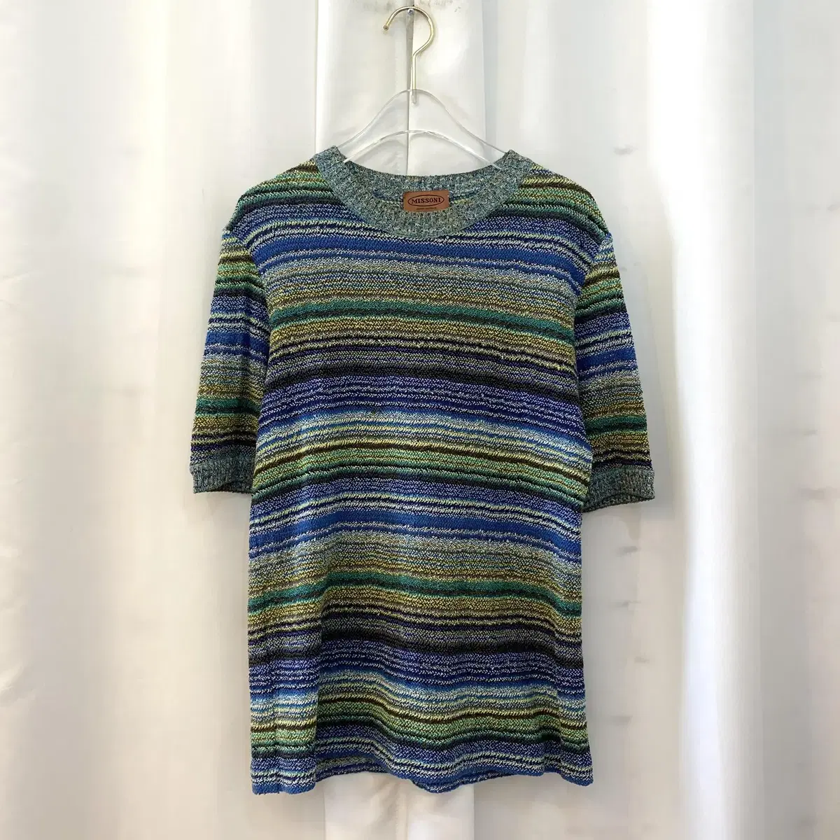 [95] 미쏘니 (missoni) 니트 숏 슬리브 46