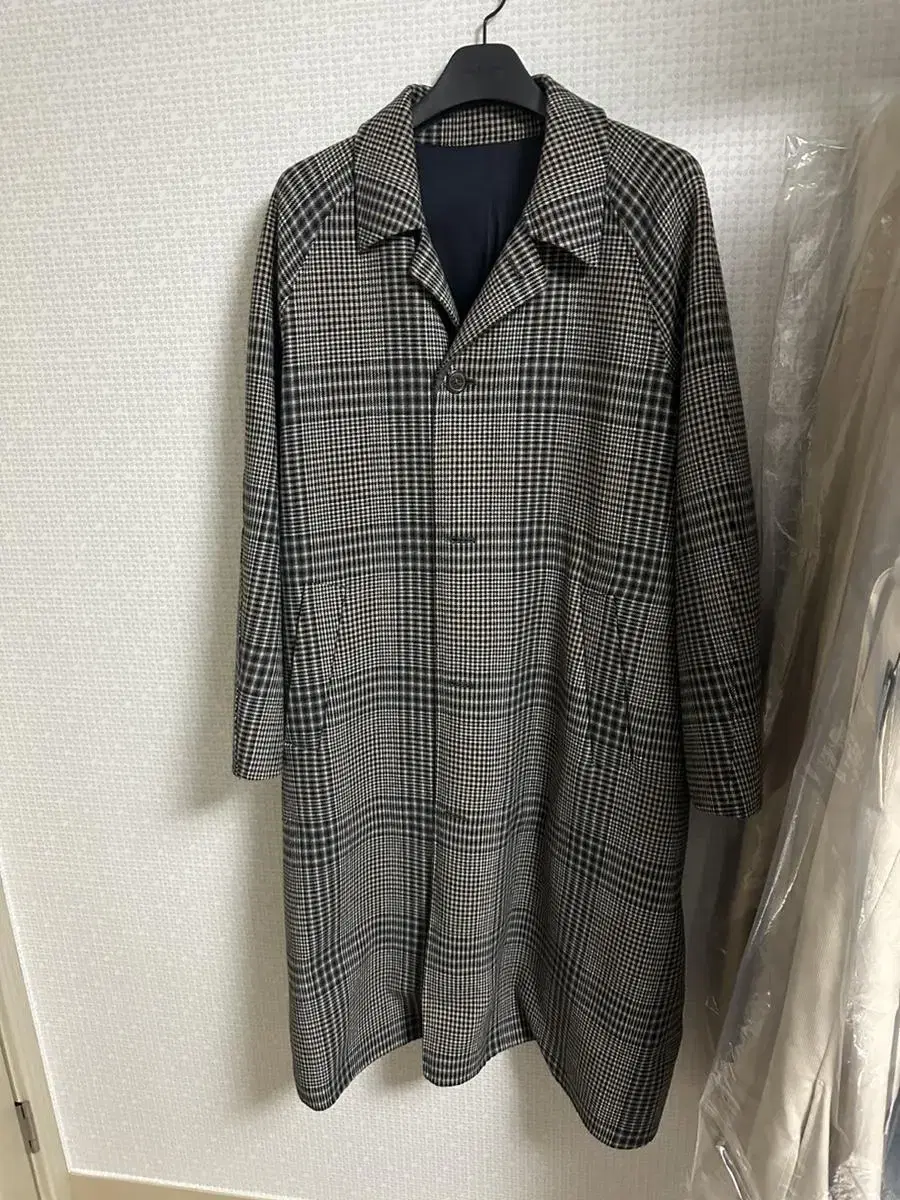 Solid Homme 17FW Check Coat 48