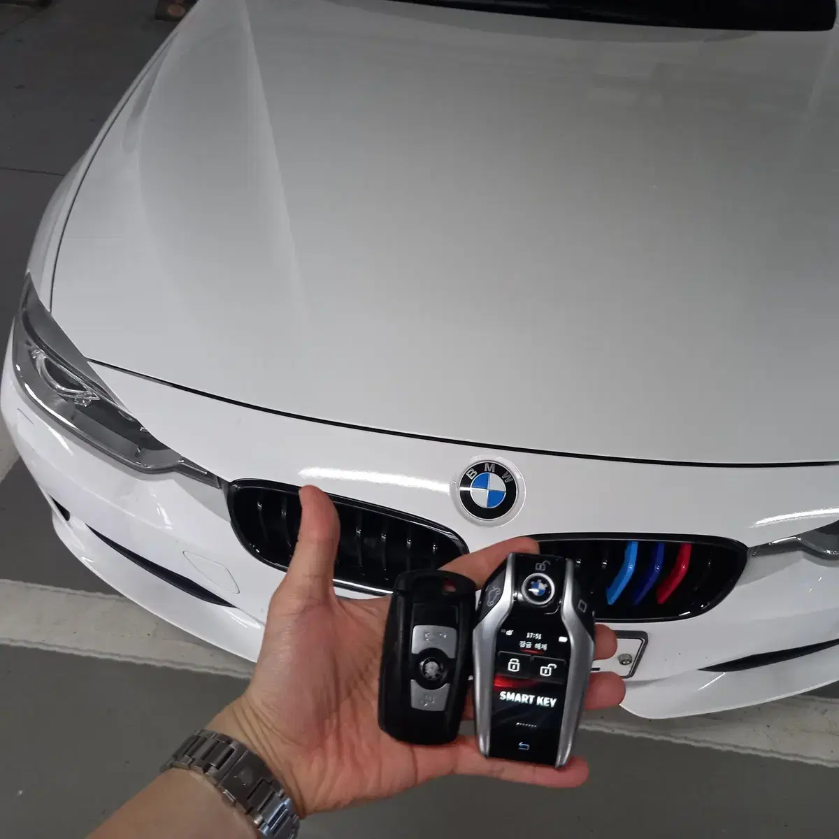 BMW 자동차키의 모든것 최신형 디스플레이키로 맞춤 가능