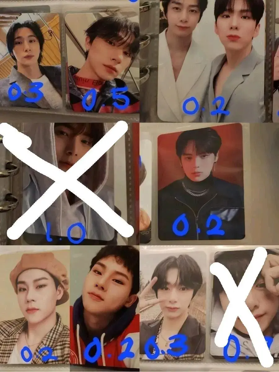 Monsta x photocard WTS