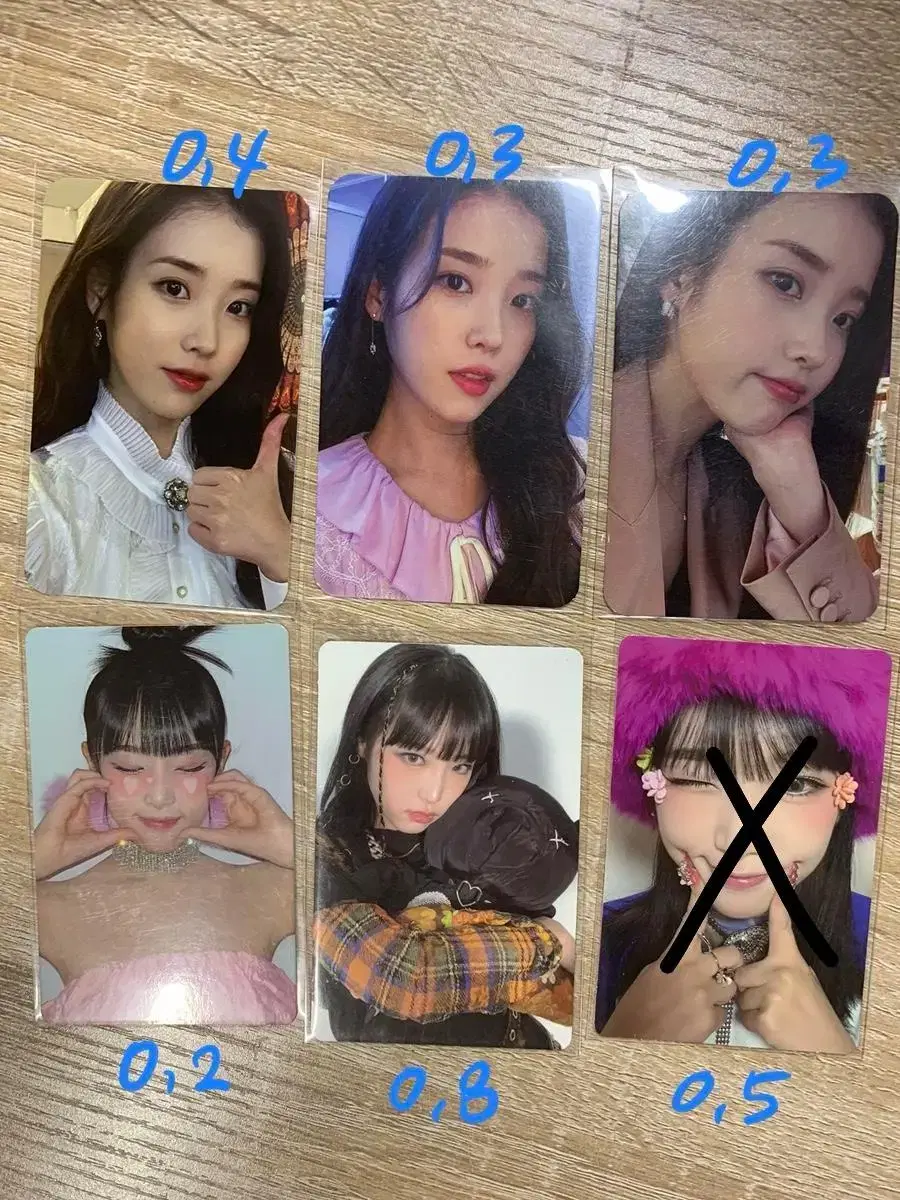 IU yena photocard wts Smiley Smartphone pre-order benefit sealed Golden Hour Lilac