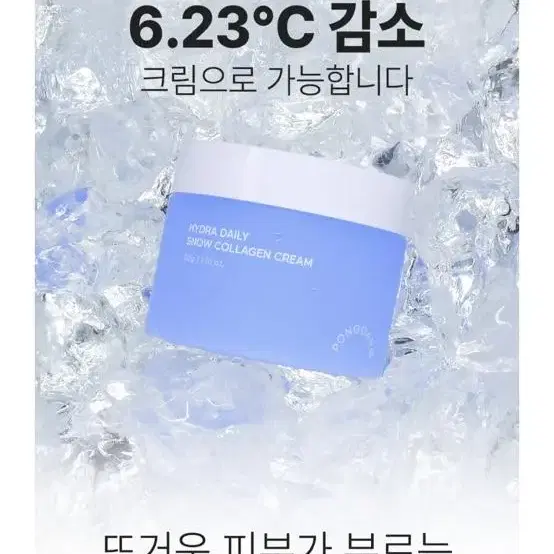 퐁당 하이드라 데일리 스노우 콜라겐 크림