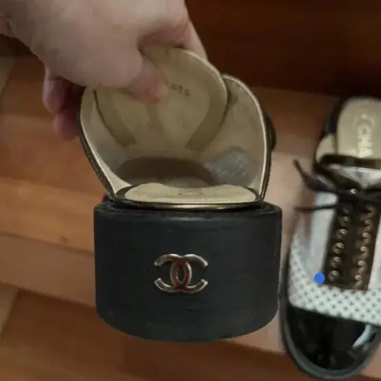 (정품) 샤넬 Chanel Derby shoes 35