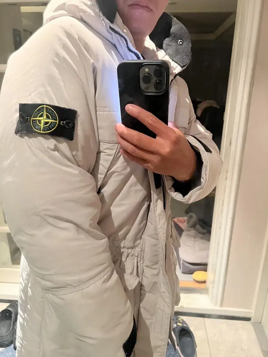 Stone Island Padded Bomber Jacket for Sale