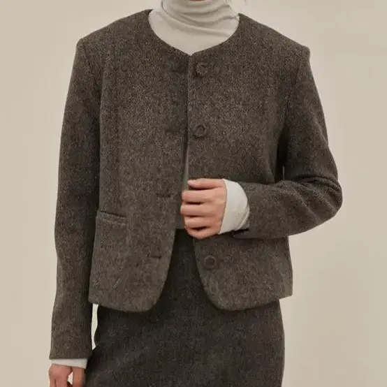 망고매니플리즈 울 자켓(NUVELL WOOL JACKET)