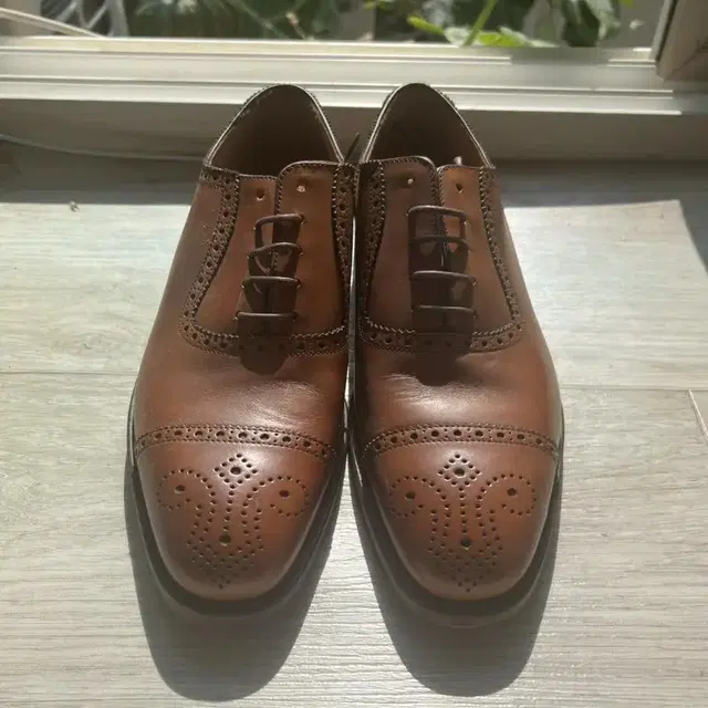 Loake strand 로크 스트랜드 마호가니