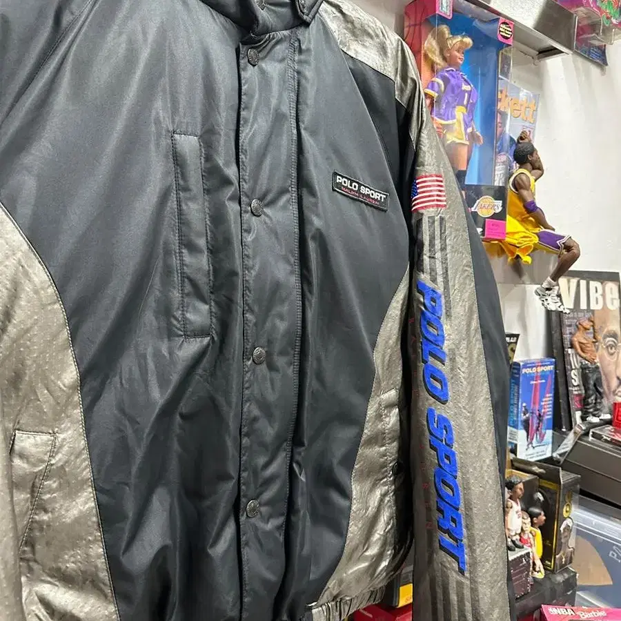 90s polo sport down jacket 폴로스포츠 다운 점퍼