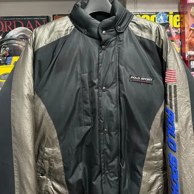 90s polo sport down jacket 폴로스포츠 다운 점퍼