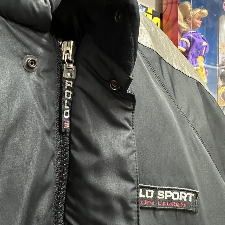 90s polo sport down jacket 폴로스포츠 다운 점퍼