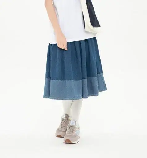 BS3 Mid-Blue Colorway Long Skirt FREE