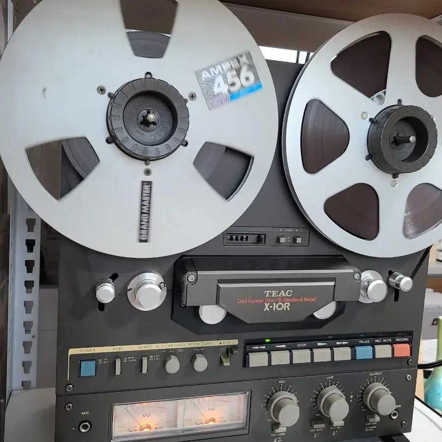 빈티지 TEAC X-10R 4트랙 릴데크