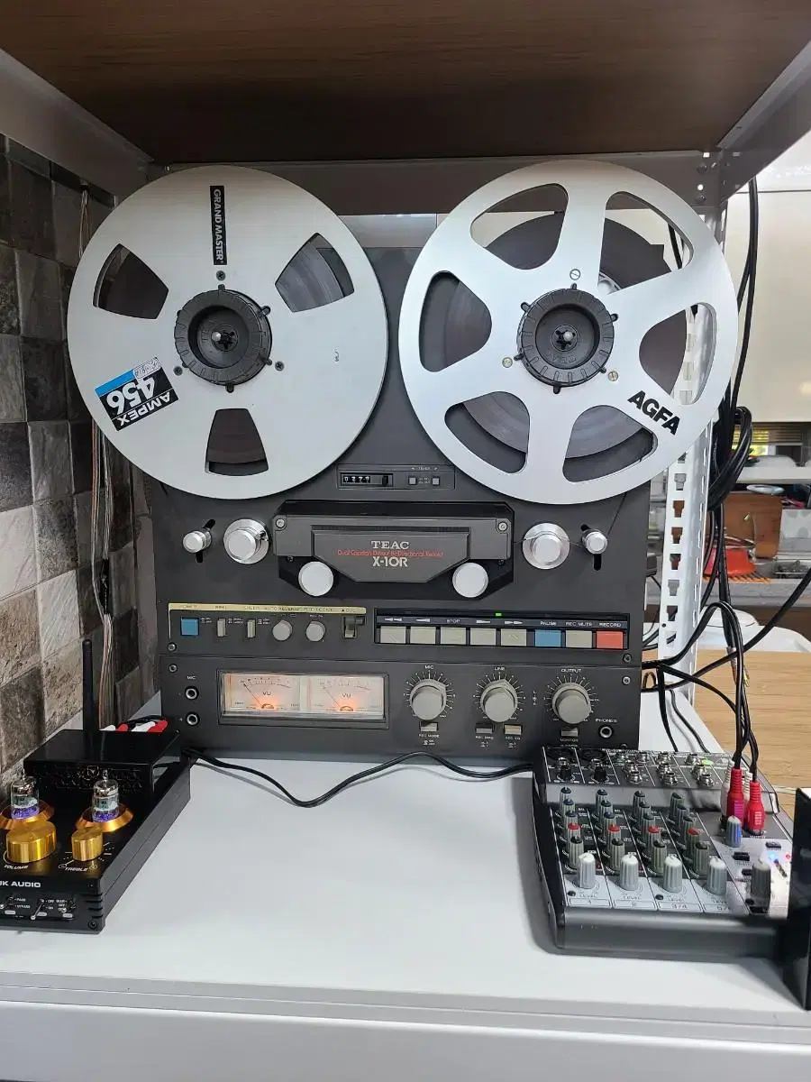 빈티지 TEAC X-10R 4트랙 릴데크