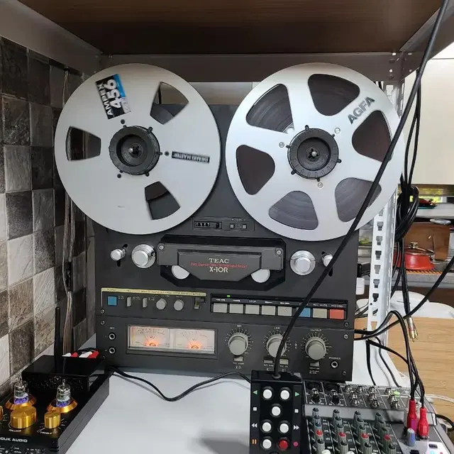 빈티지 TEAC X-10R 4트랙 릴데크