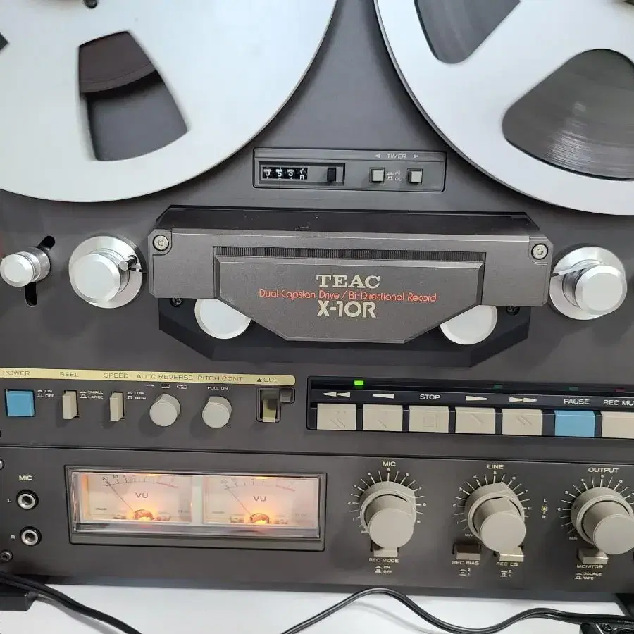 빈티지 TEAC X-10R 4트랙 릴데크