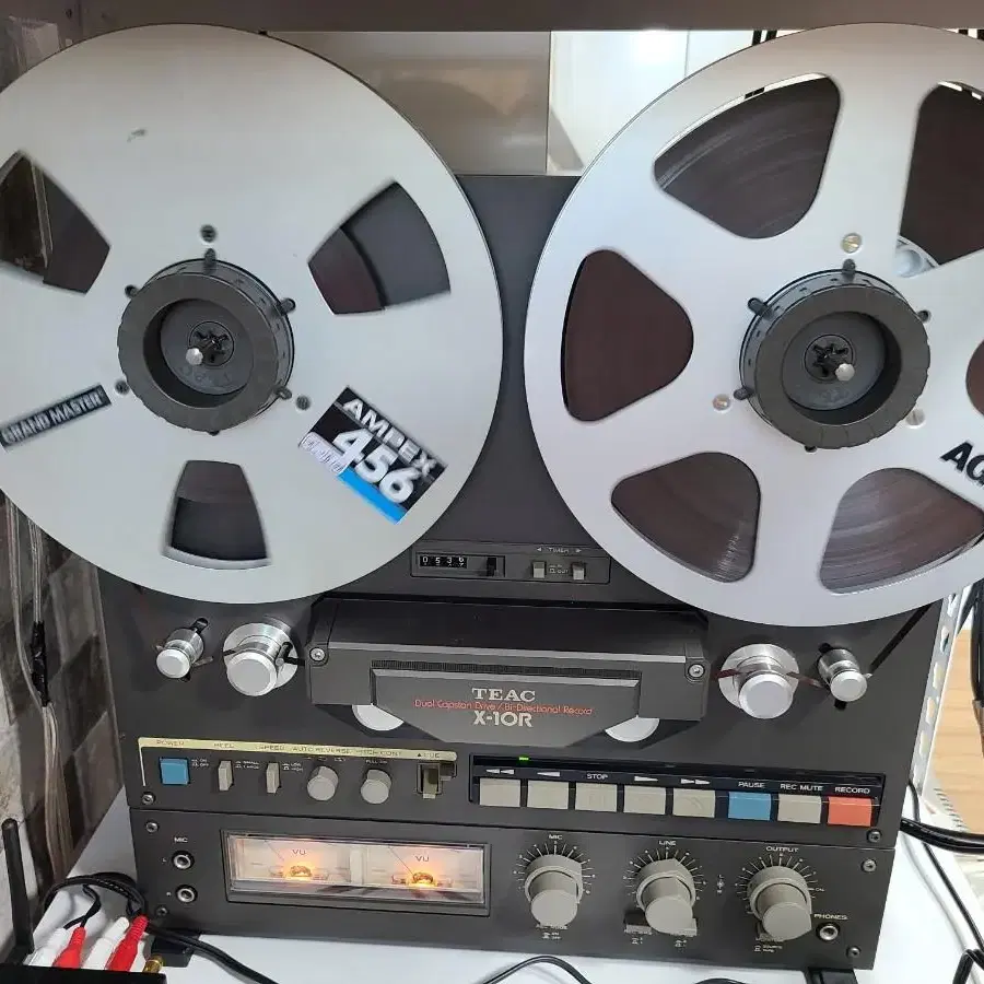 빈티지 TEAC X-10R 4트랙 릴데크