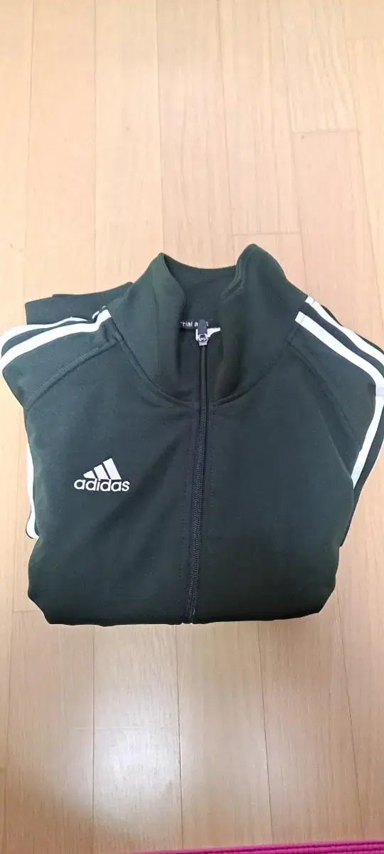 Quick Sale) Adidas Jersey Sweatshirt Green Set L 100