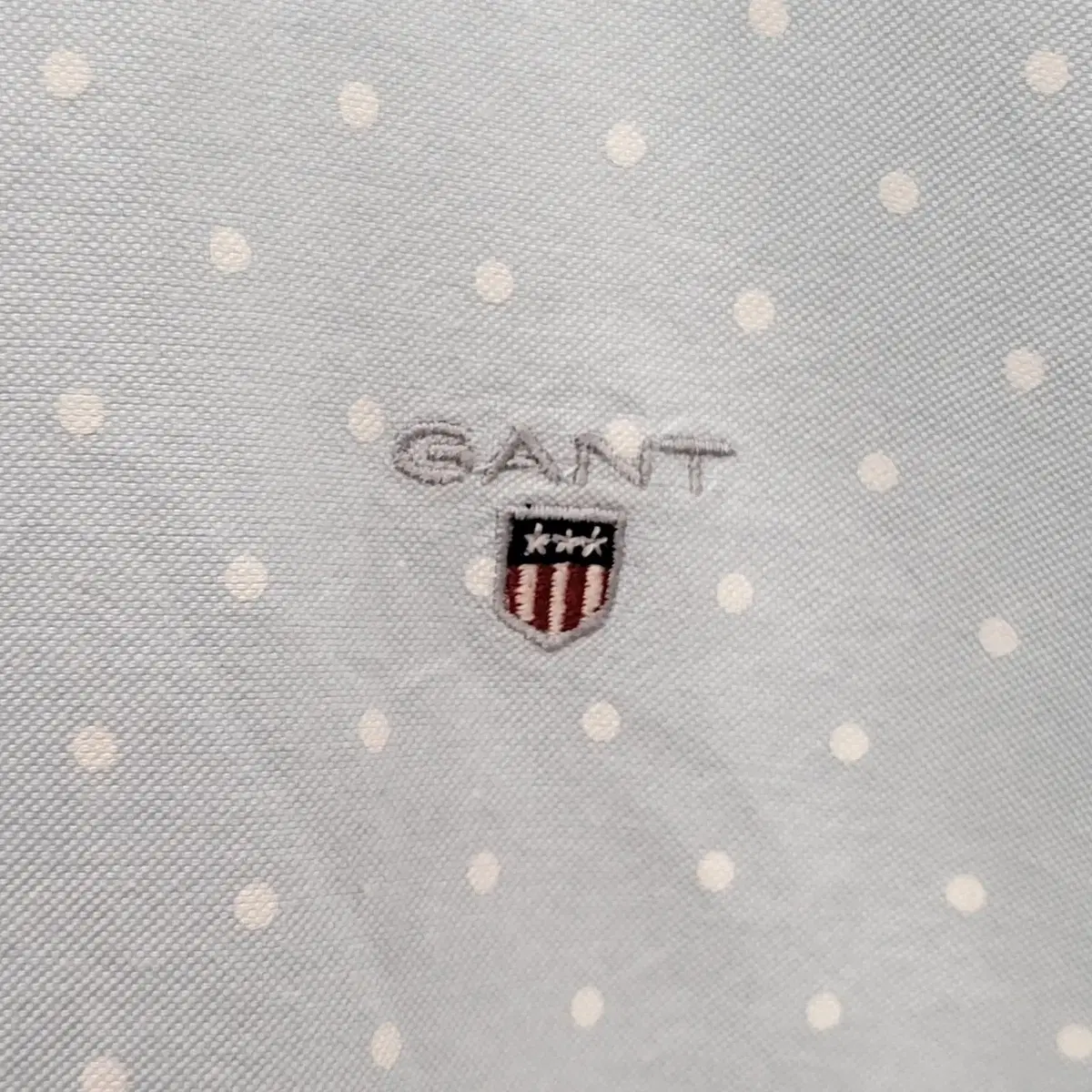 [66] GANT 간트 스카이블루 도트 패턴 셔츠