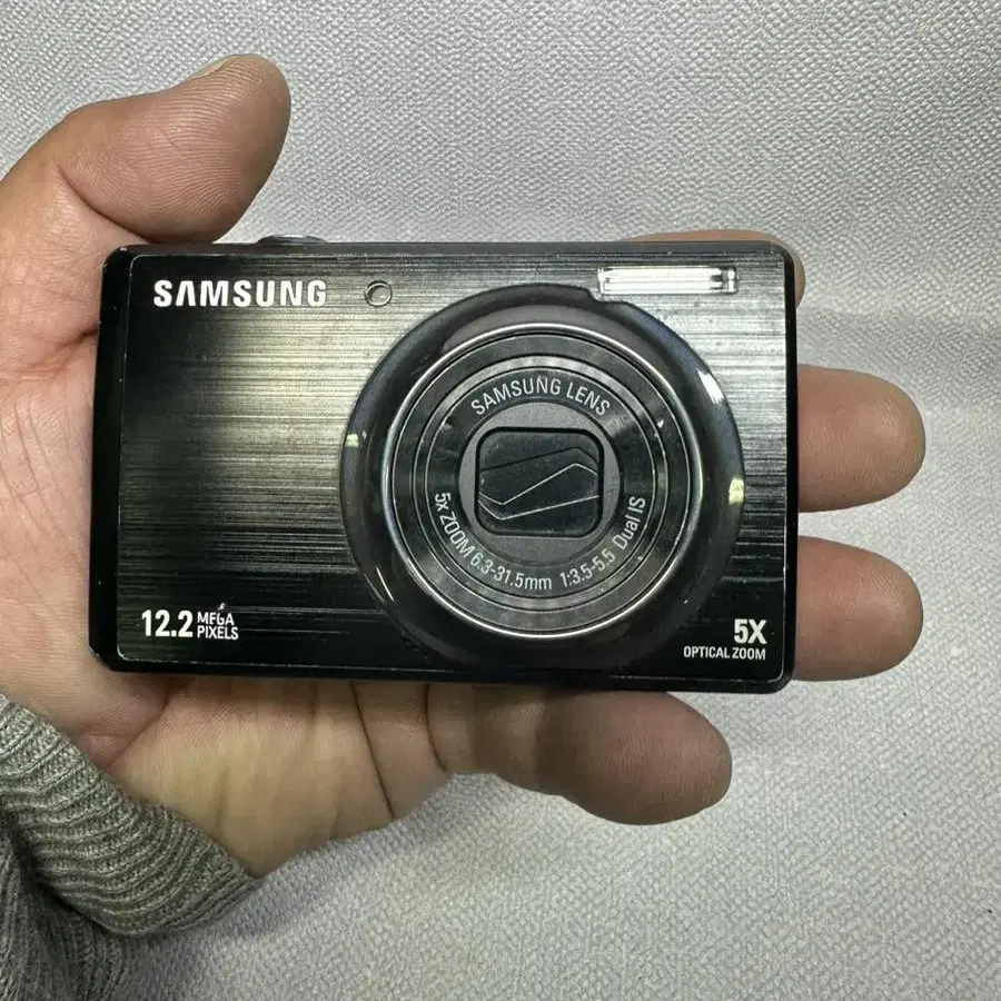 삼성 SL620디카,12.2MP,작동&외관굿,충전기