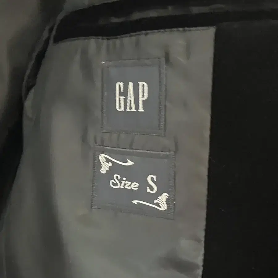 GAP 갭 벨벳 블레이저 S