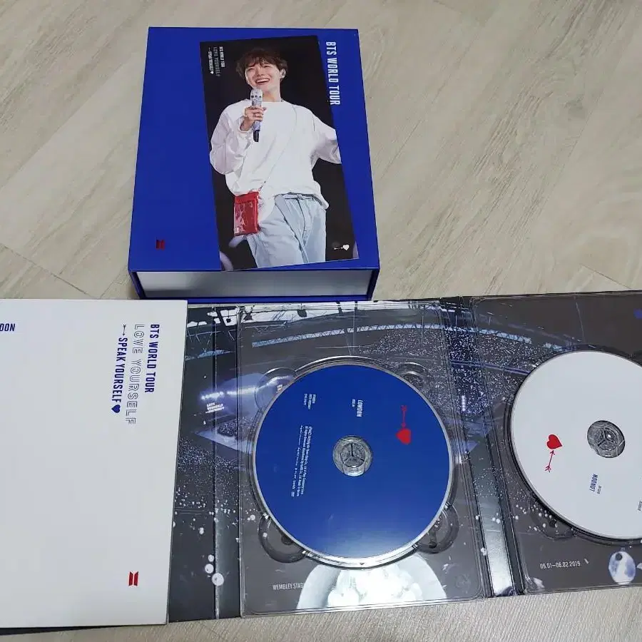 방탄소년단 월드투워 loveyourself  DVD