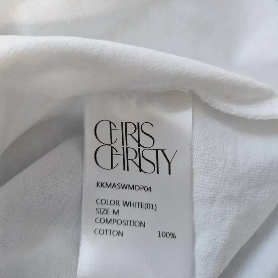 크리스크리스티 chris christy  로고 반팔티셔츠 M