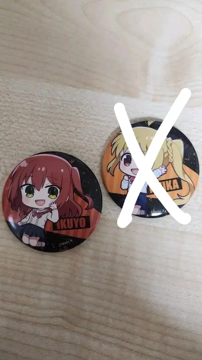 Botch the Rock Canbadge Kita Nijika