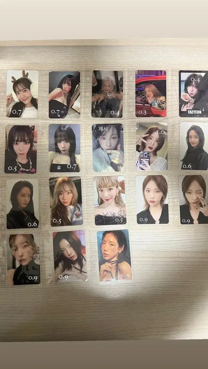 Taeyeon,Girls GenerationPhotocard