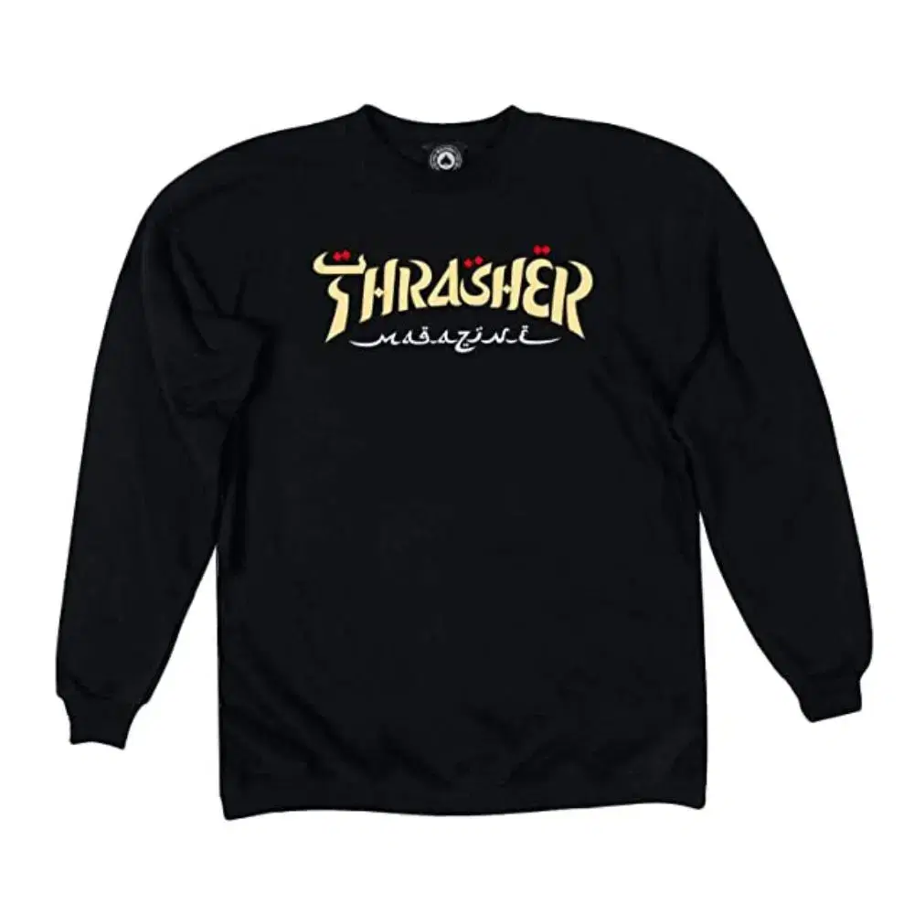 [THRASHER] 트레셔 맨투맨 Calligraphy