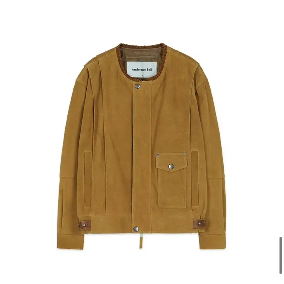 앤더슨벨 NELLIE PLEATS SUEDE JACKET