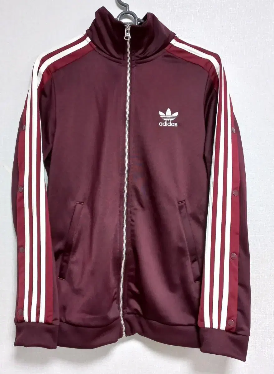 Adidas Burgundy White Europa Tracktop Jersey Zip Up S 90