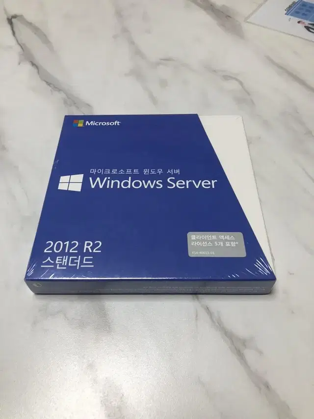 정품 windows server 2012 R2 DVD 5cal 팝니다