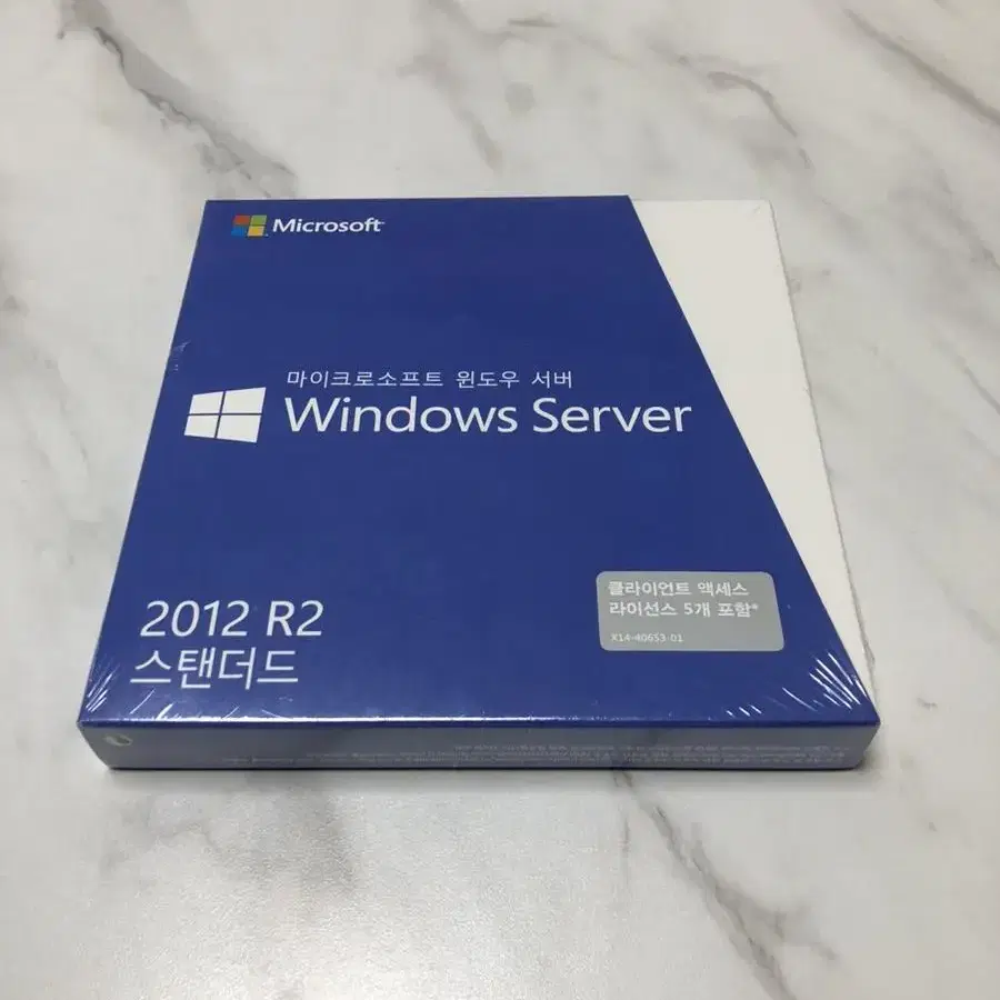 (미사용) 정품 windows server 2012 R2 DVD 5cal