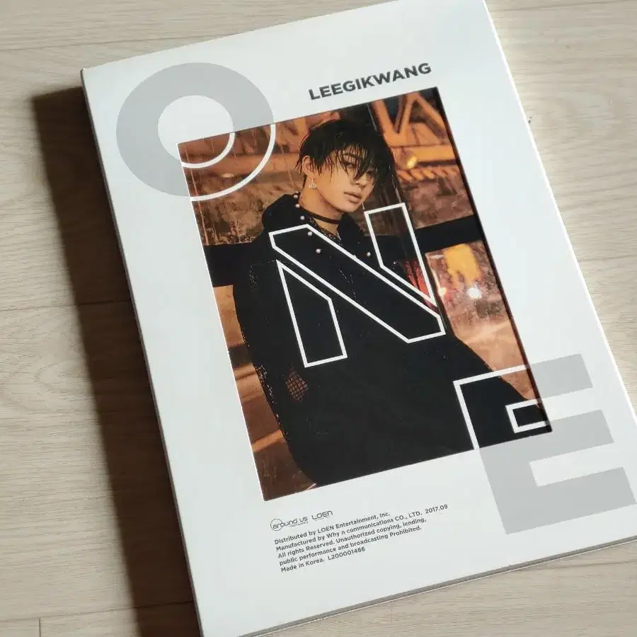 이기광 one cd album