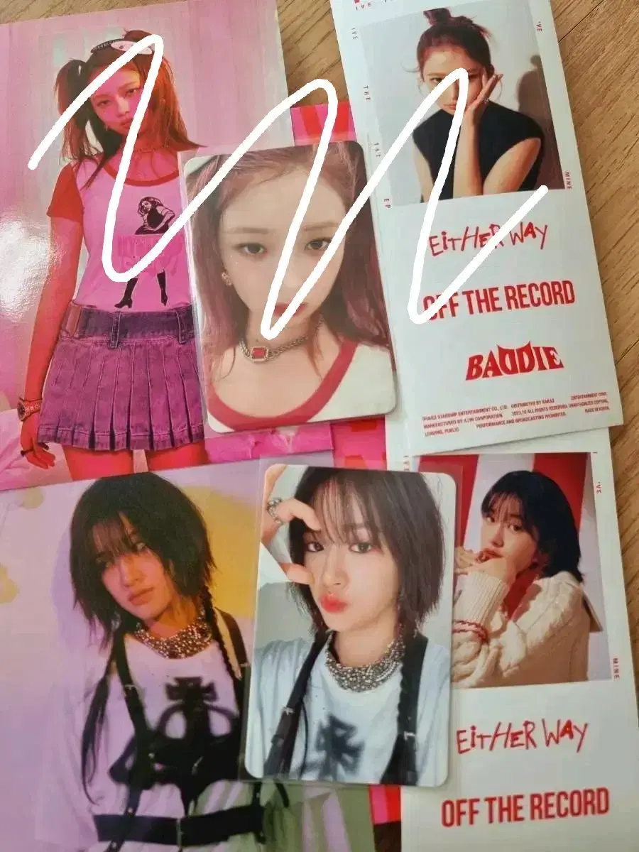 Ive Mine Vol. 5 album Ethanway Baddy full set yujin lay alpo photocard