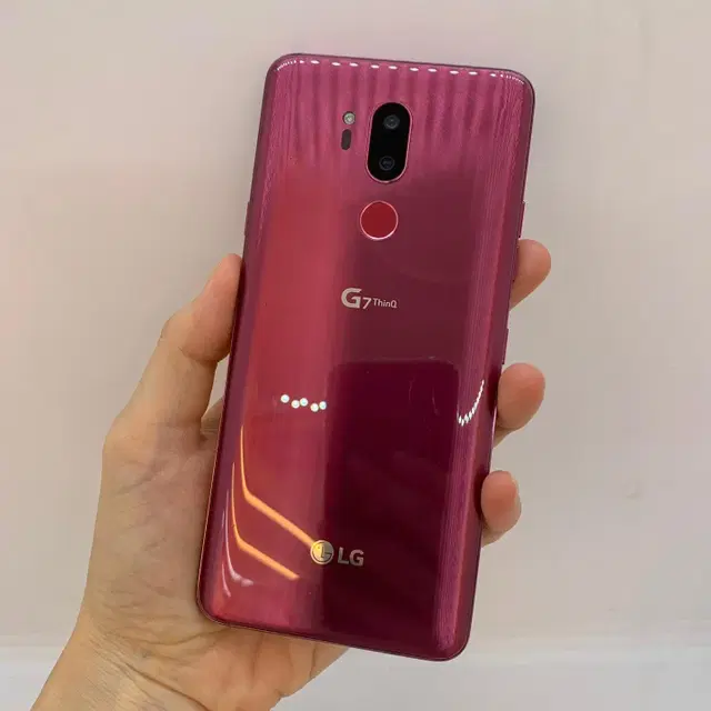 액정/외관깨끗 LG G7(G710) 레드 64GB 판매 04597