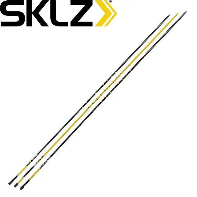 SKLZ 골프스틱 3개 세트 얼라이먼트스틱 얼라인먼트스틱 스킬즈 프...