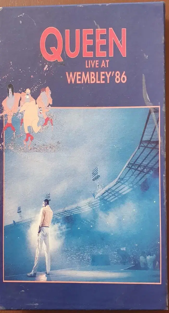 QUEEN - LIVE AT WEMBLEY'86 2TAPE(BOX.계몽사