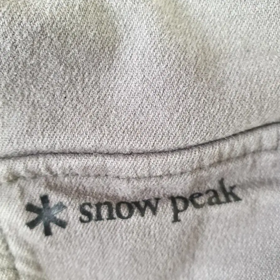 Snow peak 스노우피크 아웃포켓 카고팬츠